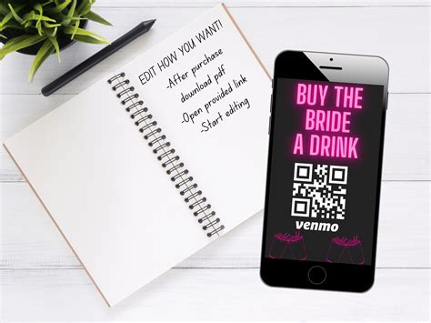 how to create a bachelorette venmo|buy the bride a drink.